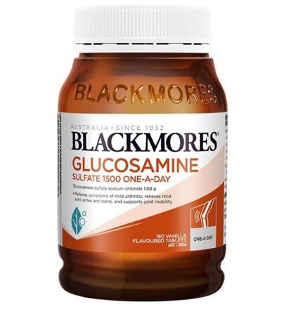 Глюкозамин сульфат в таблетках 1500 мг BlackMores 180 шт