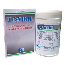 Таблетки с миноксидилом для роста волос Loxidil 5 мг (Minox) 100 шт