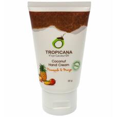 Кокосовый крем для рук с манго и ананасом без парабенов Tropicana 50 гр