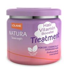 Витаминная маска бустер для сухих, химически поврежденных волос Natura Lolane 250 или 500 мл