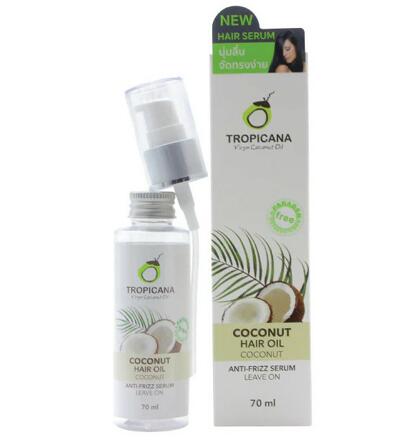 Сыворотка для выпрямления волос на кокосовом масле Tropicana 70 мл 3 аромата