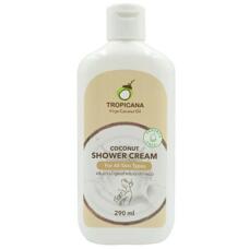 Кокосовый крем для душа без парабенов Tropicana 290 мл