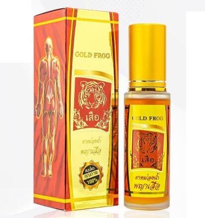 Тигровое масло противовоспалительное для мышц и суставов Gold Frog Tiger Oil 60 мл