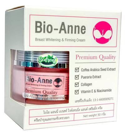Крем для подтяжки, увеличения объема груди с пуэрарией и коллагеном Bio Anne 50 гр