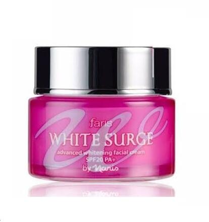 Отбеливающий крем с коллагеном White Surge SPF 20 PA++ Faris 40 гр 