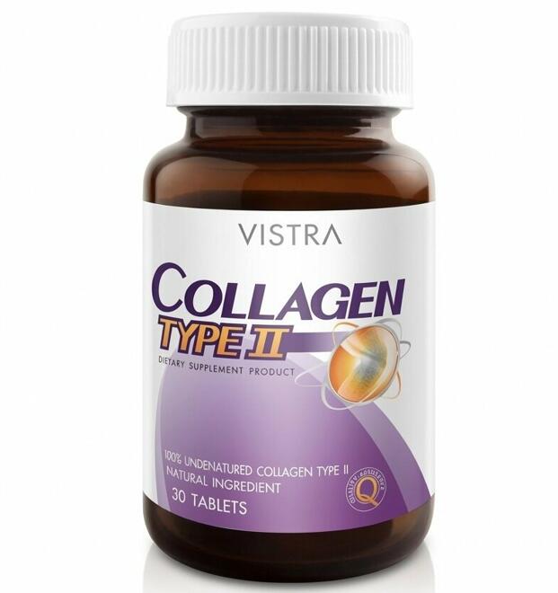 Коллаген 2 типа для поддержки здоровья суставов TYPE Vistra 30 таблеток
