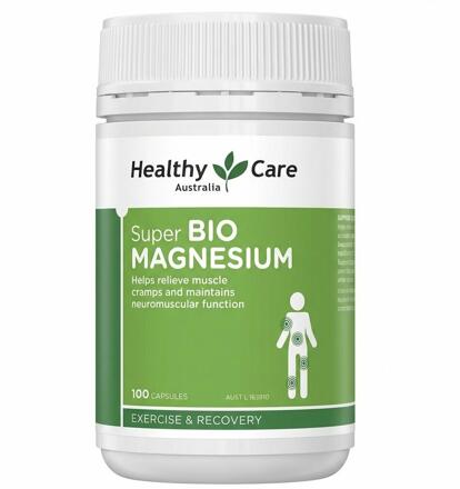 Био-Магний для здоровой нервно-мышечной системы Bio Magnesium Healthy Care 100 капсул