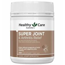 Препарат для уменьшения симптомов артрита и воспаления суставов Super Joint Healthy Care 200 таблеток