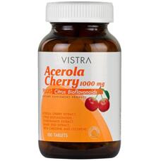 Вишня Ацерола с биофлавоноидами Vistra 1000 мг 100 таблеток