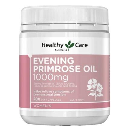 Масло примулы вечерней 1000 мг Healthy Care 200 капсул