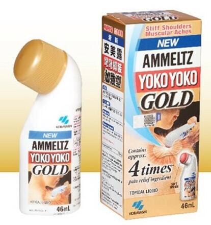 Экстра сильный анальгетик лосьон от боли в мышцах Gold Ammeltz Yoko Yoko 46 мл