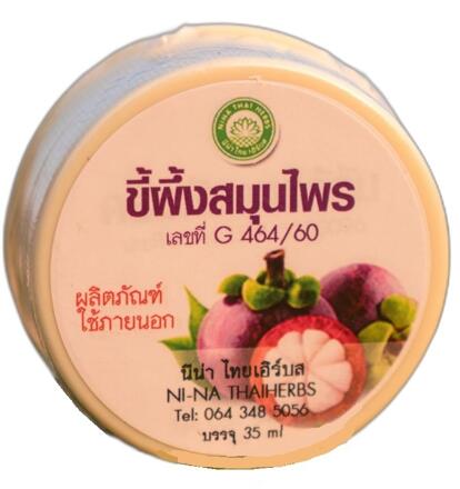 Мангустиновая мазь - воск от грибка и дерматита Nina Thai Herbs 35 мл