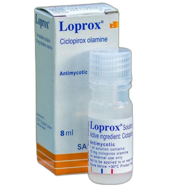 Средство для лечения грибка ногтей Loprox