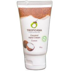 Крем для рук с маслом кокоса без парабенов Tropicana 50 гр
