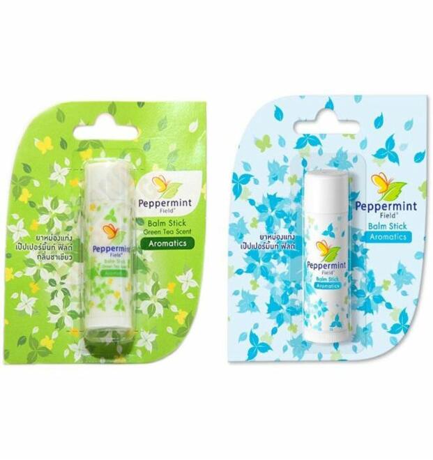 Бальзам стик от головной боли Peppermint 6 гр 2 аромата