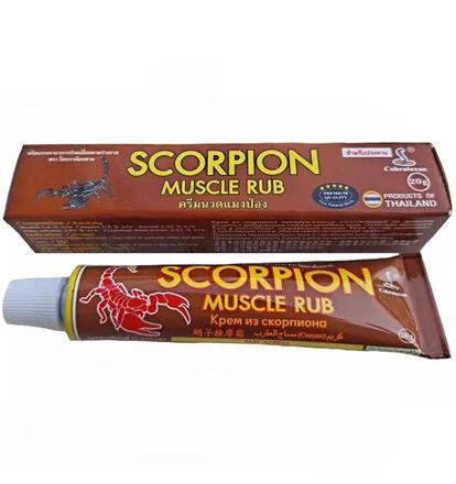 Cobratoxan мазь с ядом скорпиона Scorpion Muscle Rub 20 гр