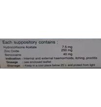 Doproct свечи от геморроя и для лечения прямой кишки 10 свечей