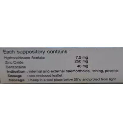 Doproct свечи от геморроя и для лечения прямой кишки 10 свечей