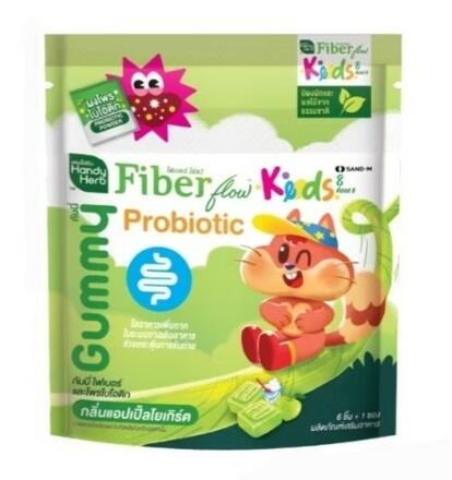 Детский мармелад для ЖКТ с пребиотиками и вкусом яблока Handy Herb