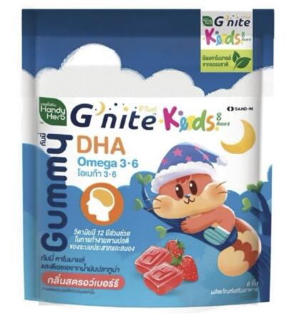 Мармелад для сна и развития мозга детей с рейши, ромашкой и Омега-3