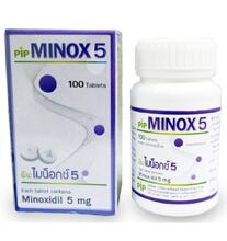 Таблетки с миноксидилом для роста волос Minox 5 мг 100 шт