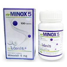Таблетки с миноксидилом для роста волос Minox 5 мг 100 шт