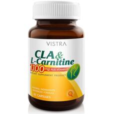 Препарат для похудения с линолевой Кислотой и L-Карнитином 1100 mg Vistra 30 капсул