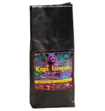 Индонезийский кофе Лювак арабика в зернах 250 гр