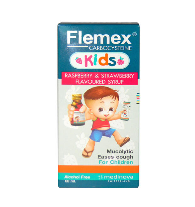 Детская микстура от кашля и простуды Flemex Kids 60 мл