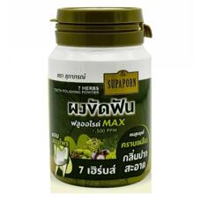 Зубной порошок с 7 травами для курильщиков Supaporn 90 гр