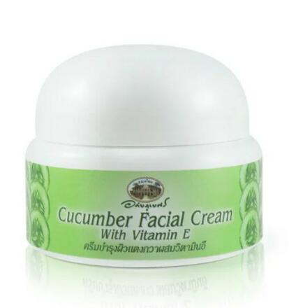 Увлажняющий крем с экстрактом огурца и с витамином Е Abhai 45 гр