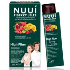Желе с клетчаткой для поддержки пищеварения Nuui Fiberry 6 шт