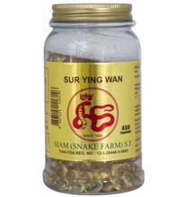 Змеиный препарат для лечения дыхательных путей на жире сиамской кобры Sur Ying Wan 450 капсул