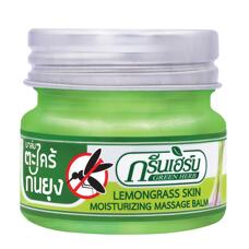Бальзам с лемонграссом для массажа и от комаров Green Herb 20 гр