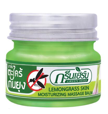Бальзам с лемонграссом для массажа и от комаров Green Herb 20 гр