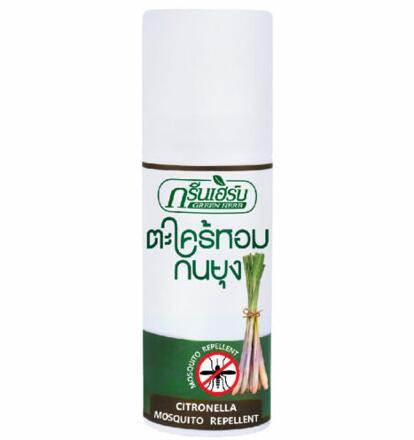 Спрей репелент от комаров на основе цитронеллы Green Herb 50 мл