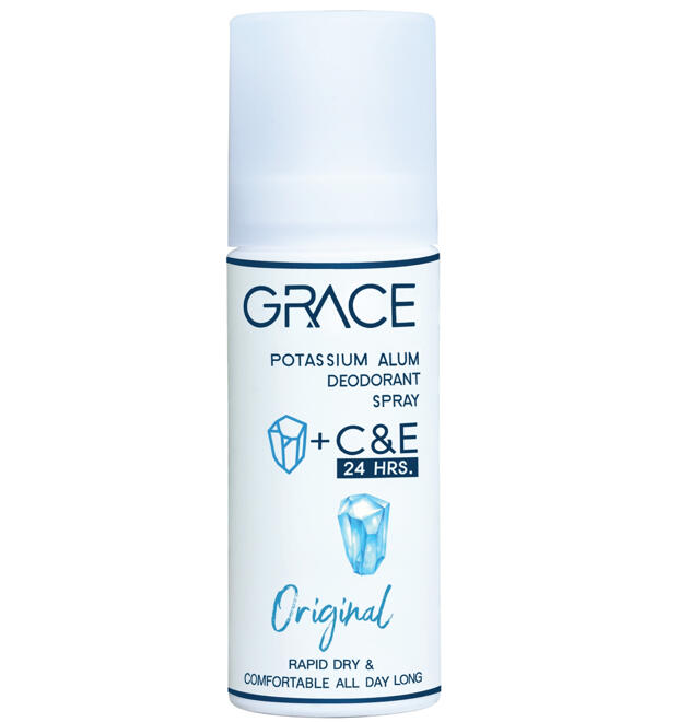 Дезодорант спрей с квасцами и витаминами Grace 50 мл 2 вида