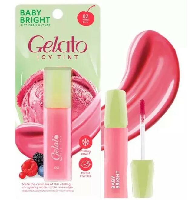 Многофункциональный тинт с охлаждающим эффектом Gelato Baby Bright 3 гр 10 цветов