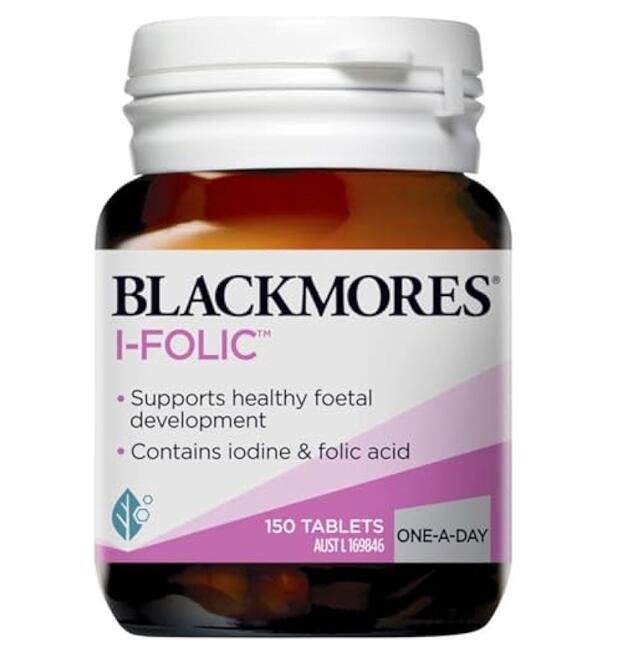 Комплекс йода с фолиевой кислотой для беременных ifolic Blackmores 150 таблеток