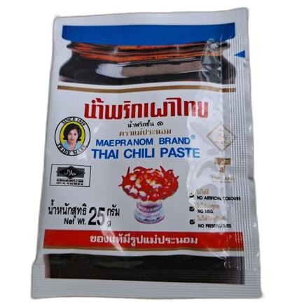 Тайская паста чили для Том яма Нам Прик Пао 25 или 114 гр