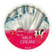 Отбеливающий крем для тела с протеинами молока Banna 250 мл