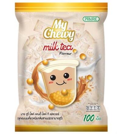 Жевательные молочные конфеты - ириски с тайским чаем My Chewy 67 или 360 гр