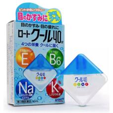 Японские капли для глаз с витаминами и ментолом Rohto 12 мл