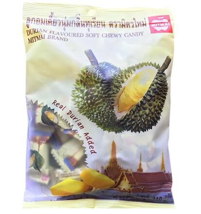Жевательные тайские конфеты c дурианом MitMai 110 гр