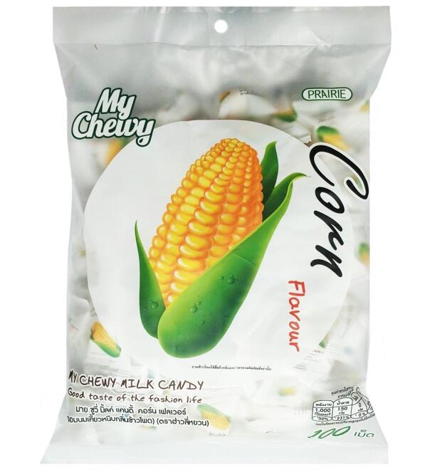 Жевательные молочные конфеты с кукурузой My Chewy 67 гр