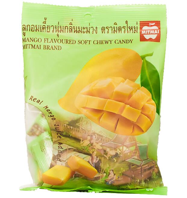 Жевательные тайские конфеты c соком манго MitMai 110 гр