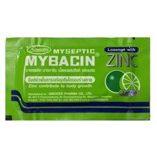 Тайские пастилки с лимоном от кашля и боли в горле Mybacin