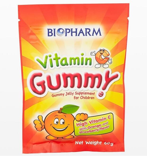 Детские конфеты с витамином С и апельсином Gummy 24 гр
