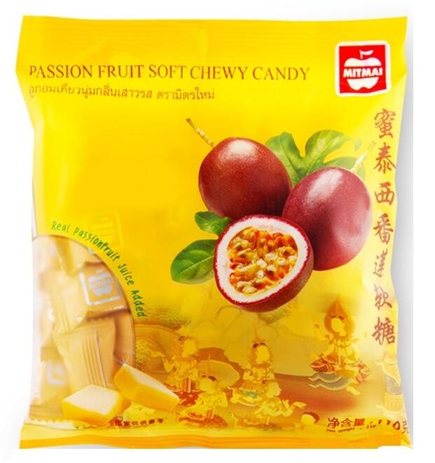 Жевательные тайские конфеты c маракуйей MitMai 110 гр
