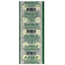 Таблетки Антацил от изжоги и для восстановления кислотности желудка